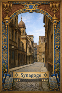synagoge mit banner2